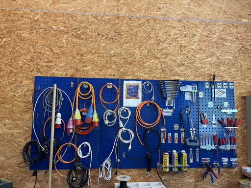 Wandlampe bauen