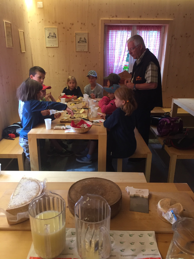 Aus Gras wird Butter und Käse