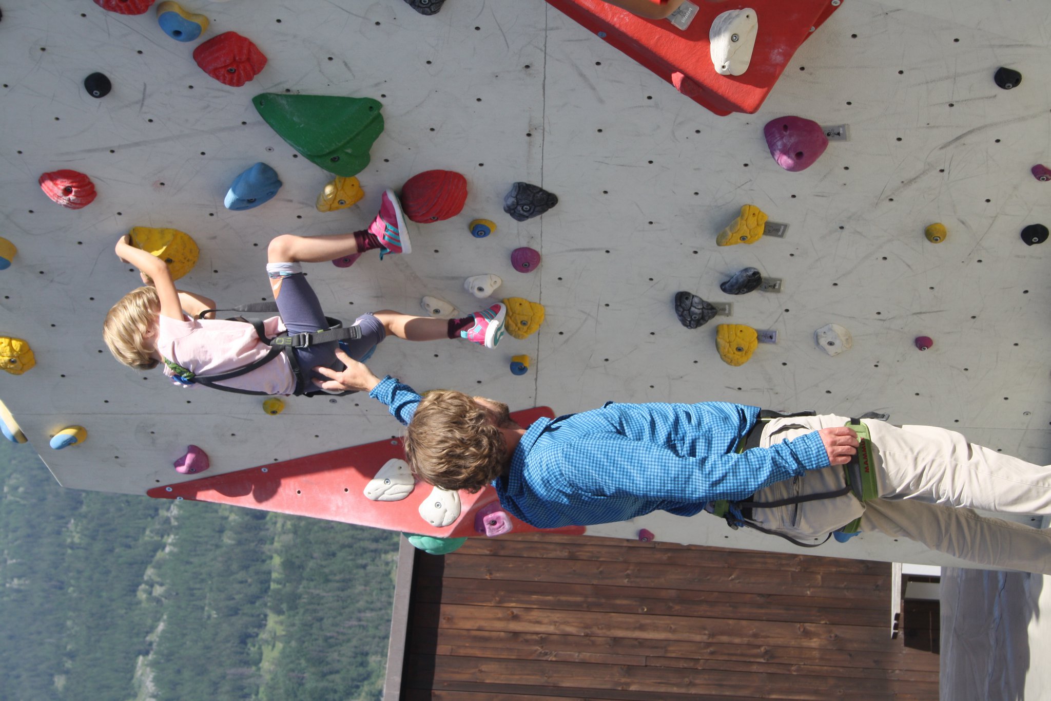 Klettern für die Grossen