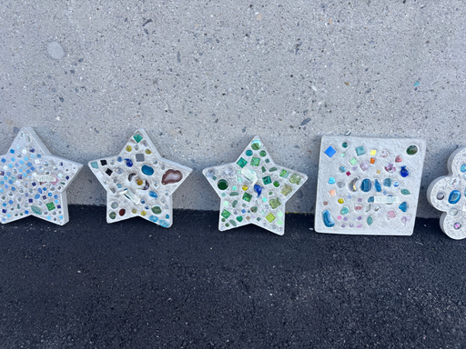 Mosaikplatte