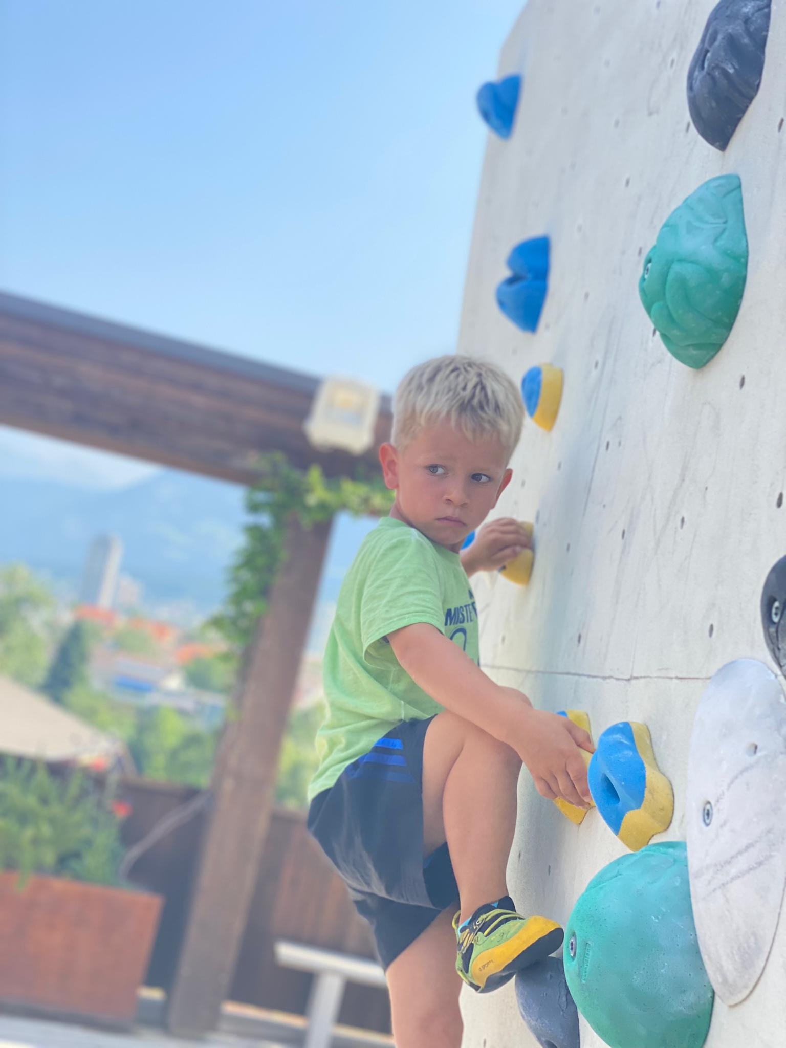 Klettern für die Kleinen