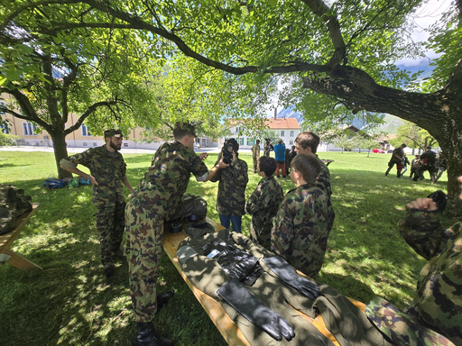Ein Tag beim Militär