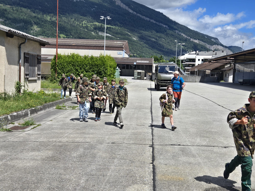 Ein Tag beim Militär