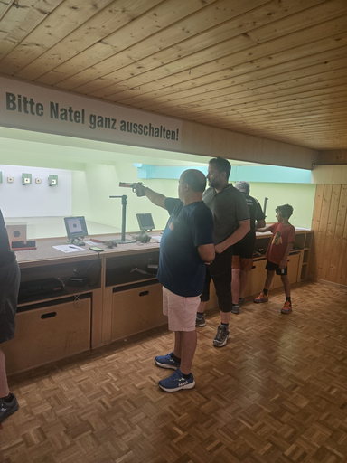 Luftpistolenschiessen
